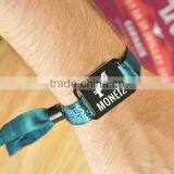 Custom Print Fabric NFC Wristbands NTAG213 for Supporting Mobile Payment thumbnail-1