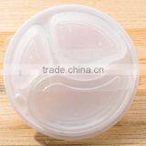 Wow Unbelieveable 3 Compartment Write Plastic Food Container With Divider thumbnail-4
