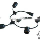 H50085 Light Srtings Xmas Christmas Wedding Party 6pcs Lamp Holder C9 thumbnail-1