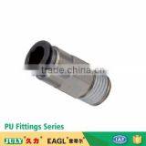 JULY Made High Quality SPC Small Plastic Push-in Air Pneumatic Stop Valves thumbnail-1