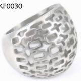 High Polished Titanium Spinner Men Wedding Rings With Plating thumbnail-3