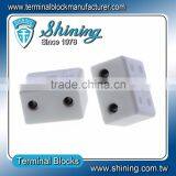 TC-152-A High Temperature 600V 15A 2 Way Porcelain Terminal Block thumbnail-5