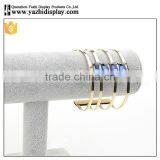 Jewellery Store Practical Wood Tabletop 1-Layer Commercial Bracelet Watch Display Velvet Jewelry Stand thumbnail-5