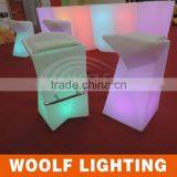 Modern Waterproof Rechargeable Illuminated Bar LED Chair thumbnail-3