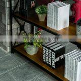 Rustic 5 Tiers Wood Living Room Shelf thumbnail-3