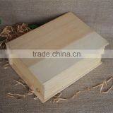 Unfinished Pine Wooden Layer Book Shaped Gift Box With Free Sample thumbnail-2