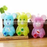 N146 Factory Supplier High Quality Hot Sale Cute Cartoon Custom Brown Bear Shape Luggage Tag thumbnail-1