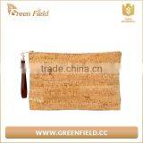 Women Evening Party Handbag Vegan Cork Leather Clutch Bag thumbnail-1