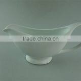 Ceramic Dinnerware Type Gravy Boat,cheap Ceramic Gravy Boat,plain White Ceramic Gravy Boat thumbnail-1