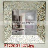 High quality best selling broken mother of pearl Square beveled Mirror