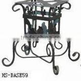 Trade Assurance China Supplier Cast Iron Flower Pot Base,metal Flower Pot Base thumbnail-6