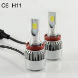 Led Headlight C6 h8 h9 H10 H11 Cob 30W/Bulb 60W/Set 6400lm/set LED Headlight Bulbs Hi/Lo Led Car Headlight Headlamp thumbnail-4