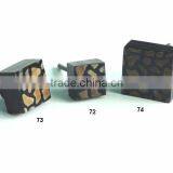 Buffalo Horn Knob With Antique Finish thumbnail-1