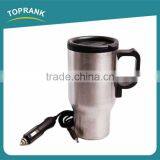 Hot Sale 450ML Stainless Steel Travel Coffee Mug Warmer Car Cup With Car Plug thumbnail-2