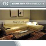 High Qulity Italian Geniune Leather Corner Sofa for Living Room thumbnail-3