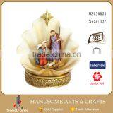 12 Inch Resin LED Holy Family Statue thumbnail-1