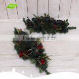 GNW CHGR-1607039 China Supplier Top Quality Cheap Christmas Candle Garland for Christmas Decoration thumbnail-2