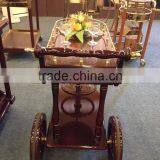 Classical Liquor Service Cart Wine Trolley for Hotel C-31 thumbnail-6