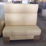 Light Yellow Restaurant Booth Seating Sofa Furniture thumbnail-3