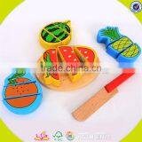 Wholesale Hot Sale Wooden Cutting Fruit Toy Colorful Wooden Pretend Cutting Fruit Toy Baby Wooden Cutting Fruits Toy W10B126 thumbnail-2