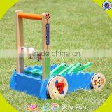 2017 New Design Walker Wooden Baby Push Toys Cartoon Crocodile Wooden Baby Push Toys W16E059 thumbnail-5