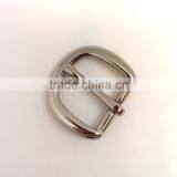 1" End Bar Solid Brass Buckle With One Prong, Nickel Plate Solid Brass Material Buckle thumbnail-2