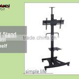 Video Wall Mount Rolling Portable LED TV Mounting Bracket Stand thumbnail-6
