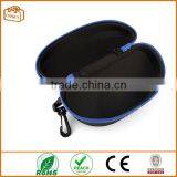 Fashion Portable Carabiner Eye Glasses Sunglasses Hard Case Protector Box (Blue) thumbnail-2