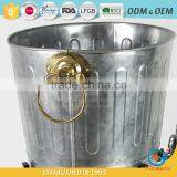 Wholesale Galvanized Metal Homeware Ice Bucket Drinks Outdoor Bucket Metal Ice Buckets thumbnail-6