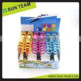 CS005 5-1/4" New Plastic Handle Wavy Scissors thumbnail-2