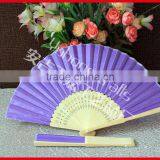 Chinese Bamboo Silk Fan for Ladies thumbnail-3