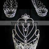 Hot Selling Bridal Jewelry Pageant Rhinestone Fashion Big Crown thumbnail-2
