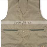 new 2017 vest men fishing vest casual plus size100% cotton photography vest
