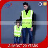 2017 High Visibility Security Kids Yellow Safety Vest Garment EN 20471 thumbnail-1