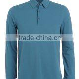 Unisex Stylish Long Sleeve Polo T-shirt thumbnail-1