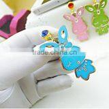 Chic Perforating Anti Dust Headphone Plug Cute Rabbit Pendant Cellphone Plugs for Girls thumbnail-4