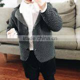 Hiah Quality Baby Kids Sweater Coat Fashion Raised Grain Knitting Boys Casual Cotton Blazer thumbnail-3