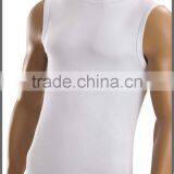MEN COTTON RIB SLEEVELESS T SHIRT thumbnail-2