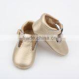 Customize Kids Leather Baby Girls T-bar Shoes 2017 thumbnail-5