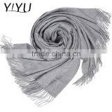 Wholesale Women Soft Cashmere Wool Wraps Knit Shawls Scarf thumbnail-3