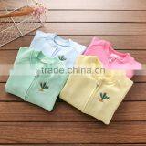 Wholesale High Quality Solod Color Casual Style Baby Girl Jacket Coat thumbnail-1