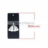 Paper Label Tags Rectangle Black Skirt Pattern 9cm(3 4/8") x 4cm(1 5/8"), 1 Piece thumbnail-2