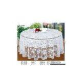 CROCHET PVC TABLECLOTH ZT-315 RD150CM thumbnail-1