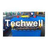 0.3 - 0.8mm Forming Thickness Trapezoidal Profile Roof Panel Roll Forming Machine