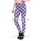 Scale Jogging Yoga Legging /morning xg Mermaid Plus Size Purple Yoga Capris Athletic High Waist Fitness Pants