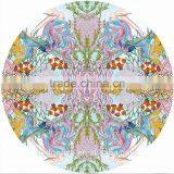Beauty Printed Shawl Beach Towel/chalu Fish Picnic Round Table Cloth Yoga Mat Beach Towels/lastest Design