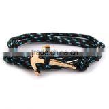 Cuff Cool Men Nylon Rope Anchor Bracelet thumbnail-5