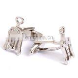 Vivid Silver Plating Wine Bottle Opener Cufflinks for Mens thumbnail-2
