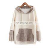 Wholesale Woman Sweet & Fresh Casual Warm Sweatshirt Hoodie Girl Coat thumbnail-1