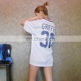 Streetwear Round Bottom t Shirt for Men and Women thumbnail-3